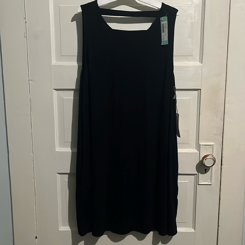 Woman's Black Knit Dress